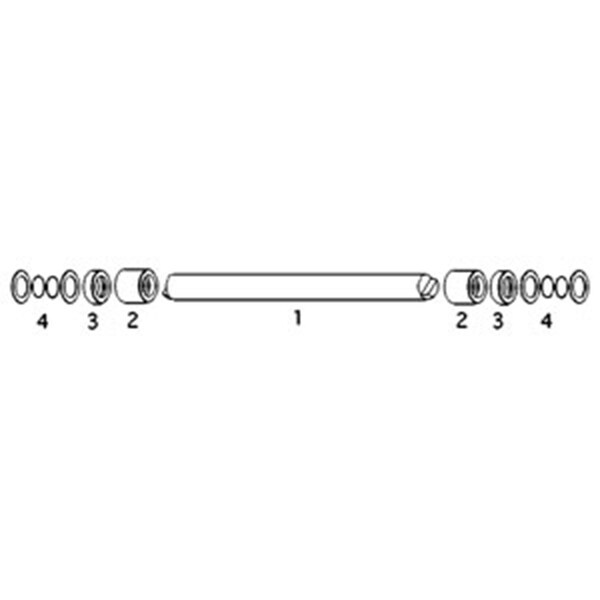 Aftermarket R46801 Bushing With ORing Fits John Deere Fits JD Tractor 4000 4010 4 R26505030 - main